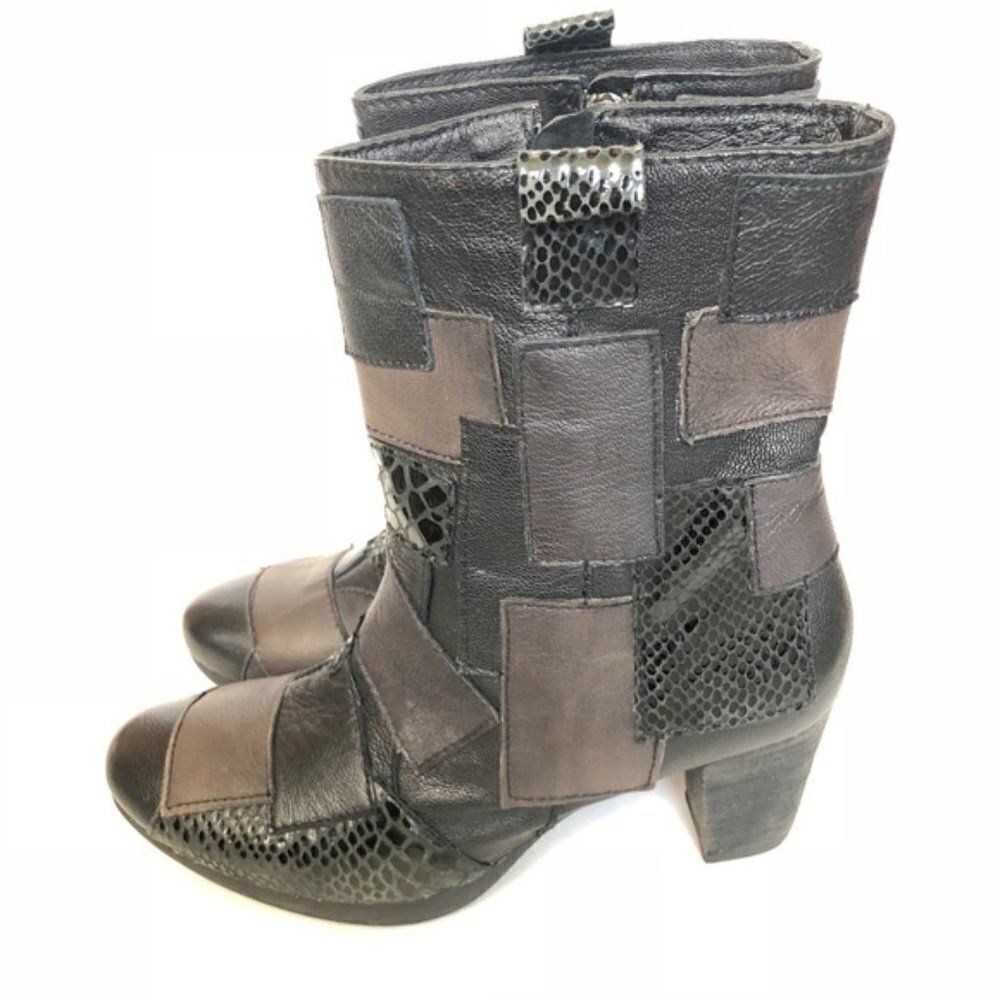 Sheridan Mia Women's Patch Boots Booties Shoes 8 - Picture 5 of 8